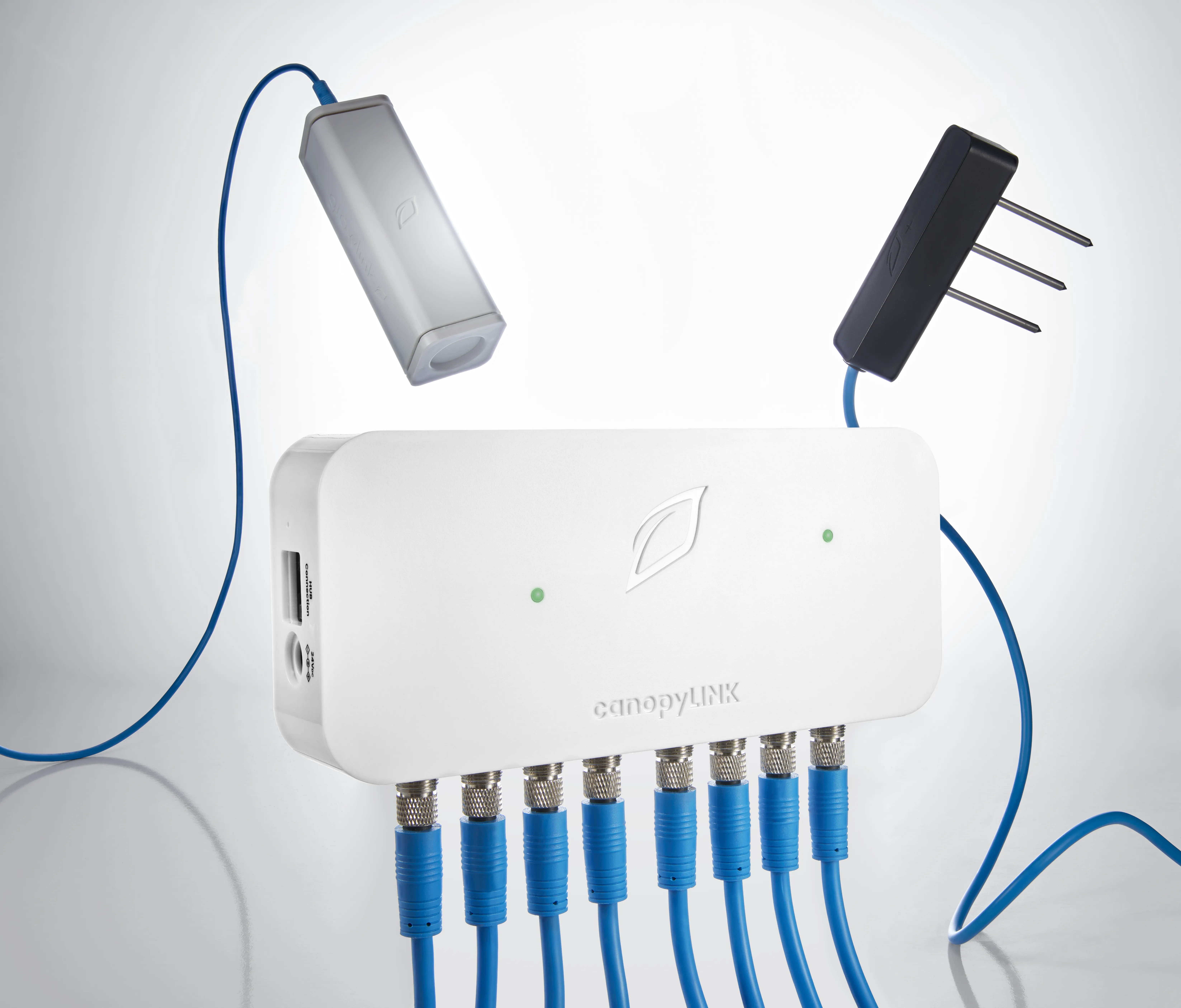 CanopyLINK sensor monitoring plant canopy