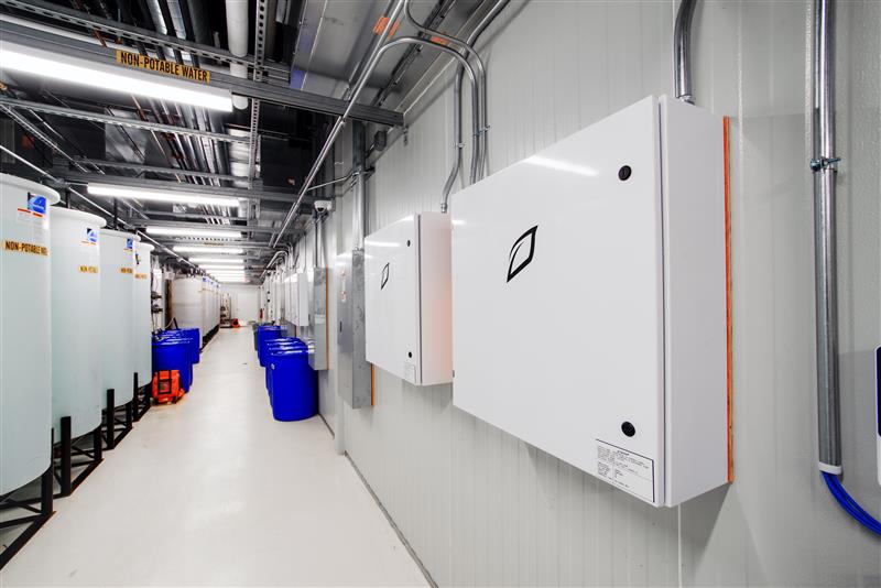CORE Controller installed in industrial grow facility
